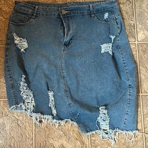 Jean skirt